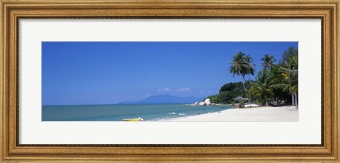 Framed South China Sea Malaysia Print