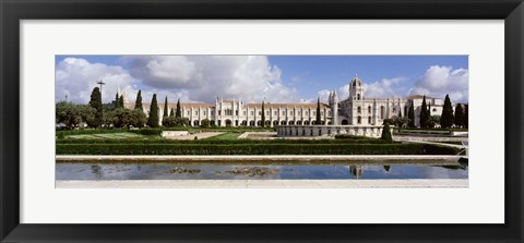 Framed Mosteiro Dos Jeronimos, Lisbon, Portugal Print