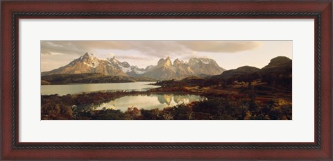 Framed Torres del Paine National Park Chile Print