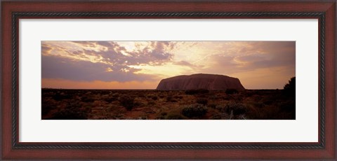 Framed Uluru-Kata Tjuta National Park Northern Territory Australia Print