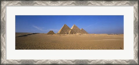 Framed Great Pyramids Giza Egypt Print