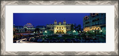 Framed Casino Monaco Print