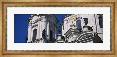 Framed Low angle view of a palace, Presidential Palace, Prague, Czech Republic Print