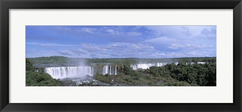 Framed Iguazu Falls Iguazu National Park Brazil Print