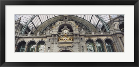 Framed Low angle view of a building, Antwerp, Belgium Print
