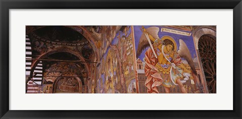 Framed Rila Monastery, Bulgaria Print