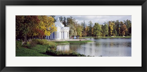 Framed Grotto, Catherine Park, Catherine Palace, Pushkin, St. Petersburg, Russia Print