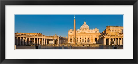 Framed St. Peter&#39;s Basilica, Rome Print