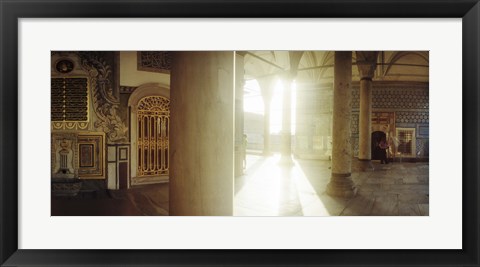 Framed Interiors of Topkapi Palace in Istanbul, Turkey (horizontal) Print