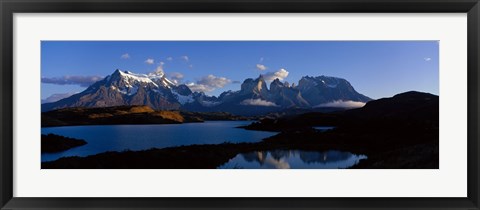 Framed Torres Del Paine, Patagonia, Chile Print