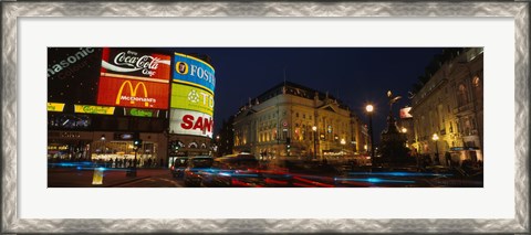 Framed Piccadilly Circus, London, England, United Kingdom Print