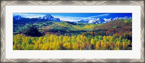 Framed San Juan Mountains, Colorado, USA Print