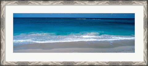 Framed Waters Edge Barbados Caribbean Print