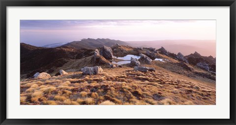 Framed Hump Ridge Fiordland National Park New Zealand Print