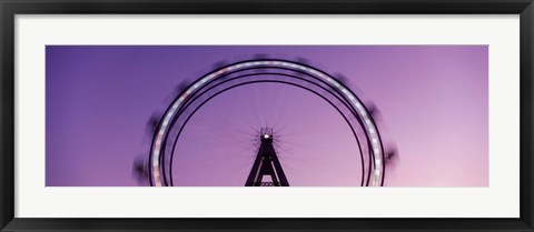 Framed Ferris Wheel, Prater, Vienna, Austria Print