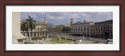 Framed High angle view of a theater, National Theater of Cuba, Havana, Cuba Print