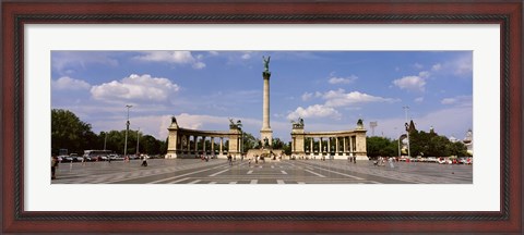 Framed Hero Square, Budapest, Hungary Print