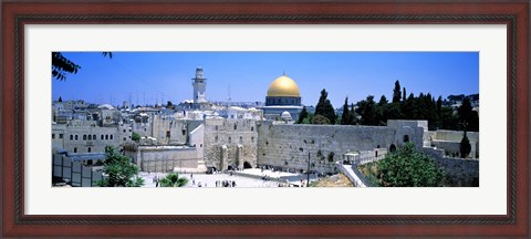 Framed Jerusalem, Israel Print