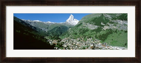 Framed Zermatt, Switzerland (horizontal) Print