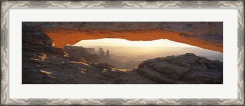 Framed Mesa Arch, Canyonlands National Park, Utah USA Print