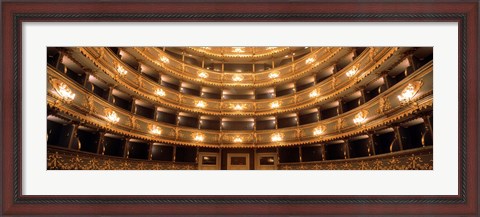 Framed Stavovske Theater, Prague, Czech Republic Print
