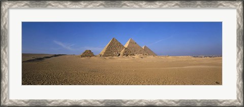 Framed Great Pyramids Giza Egypt Print