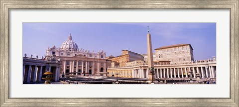 Framed Vatican, St Peters Square, Rome, Italy Print