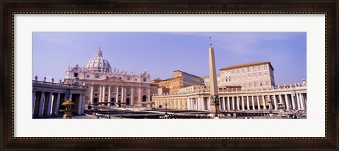 Framed Vatican, St Peters Square, Rome, Italy Print