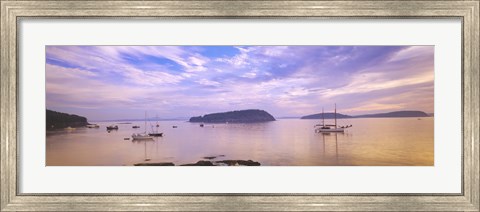 Framed Frenchman Bay, Bar Harbor, Maine, USA Print