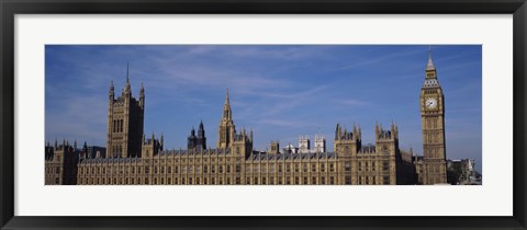 Framed Big Ben and the Houses Of Parliament, London, England Print