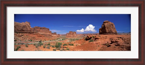 Framed Arches National Park, Moab, Utah, USA Print