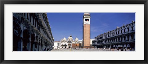 Framed Square in Venice Italy Print