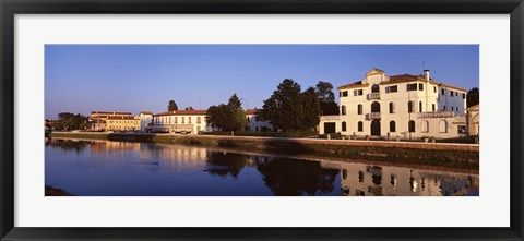 Framed Grenta Mira Canal, Venice, Italy Print