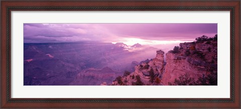 Framed Yaki Point, Grand Canyon National Park, Arizona Print