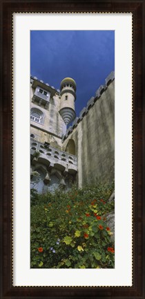 Framed Low angle view of a palace, Palacio De Pina, Sintra, Estremadura, Portugal Print