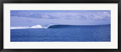 Framed Waves in the sea, Indonesia Print