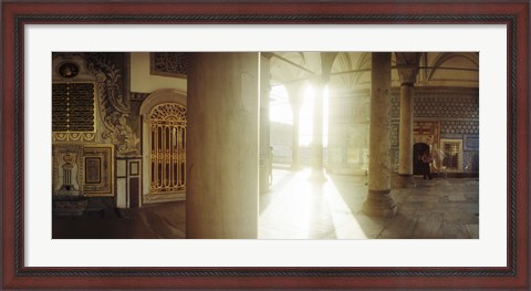 Framed Interiors of Topkapi Palace in Istanbul, Turkey (horizontal) Print