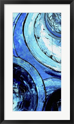 Framed Blue Moons II Print