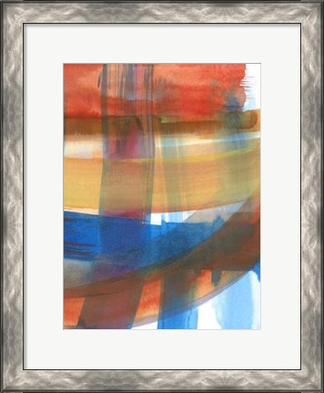 Framed Rainbow Reorganized II Print