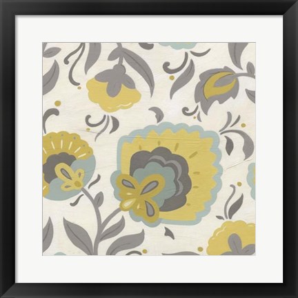 Framed Bohemian Garden II Print