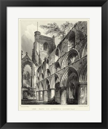 Framed Gothic Detail VIII Print