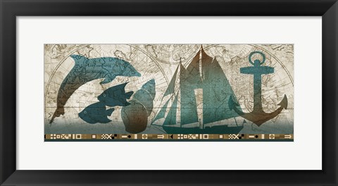 Framed To the Sea Print