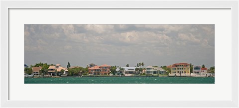 Framed View toward Cabbage Key from St. Petersburg in Tampa Bay Area, Tampa Bay, Florida, USA Print