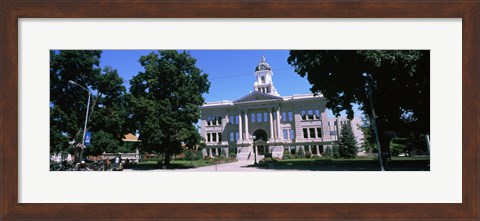 Framed Missoula County Courthouse, Missoula, Montana Print