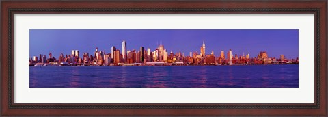 Framed Midtown Manhattan Skyline, New York City Print
