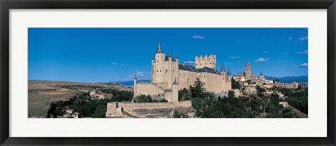 Framed Alcazar Segovia Spain Print