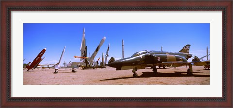 Framed White Sands Missile Base, White Sands Missile Range Museum, Alamogordo, New Mexico Print