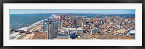 Framed Cityscape, Atlantic City, New Jersey, USA Print