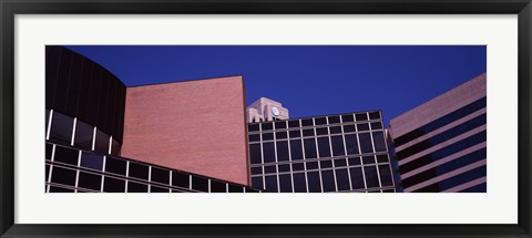 Framed Low angle view of a modern building, St. Louis, Missouri, USA Print