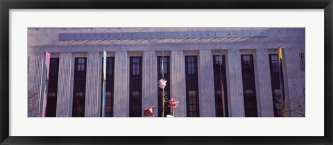 Framed Facade of the Frist Center For The Visual Arts, Nashville, Tennessee, USA Print